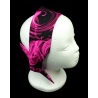 Black & Pink Enchantment Self Tie Headband