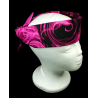 Black & Pink Enchantment Self Tie Headband