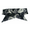 Black & White Enchantment Self Tie Headband