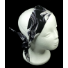 Black & White Enchantment Self Tie Headband