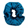 Teal Velvet Scrunchie