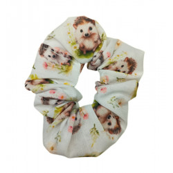 Woodland Hedgehogs Scrunchie
