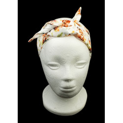 Woodland Foxes Self Tie Headband