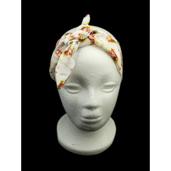 Woodland Squirrels Self Tie Headband