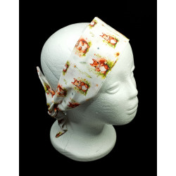 Woodland Squirrels Self Tie Headband