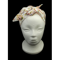 Woodland Mouse Self Tie Headband