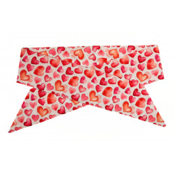 Watercolour Pink Hearts...