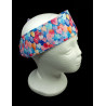Watercolour Blue Hearts Self Tie Headband