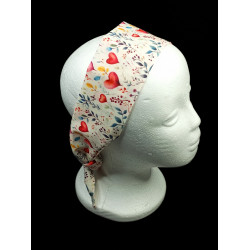 Woodland Hearts Self Tie Headband