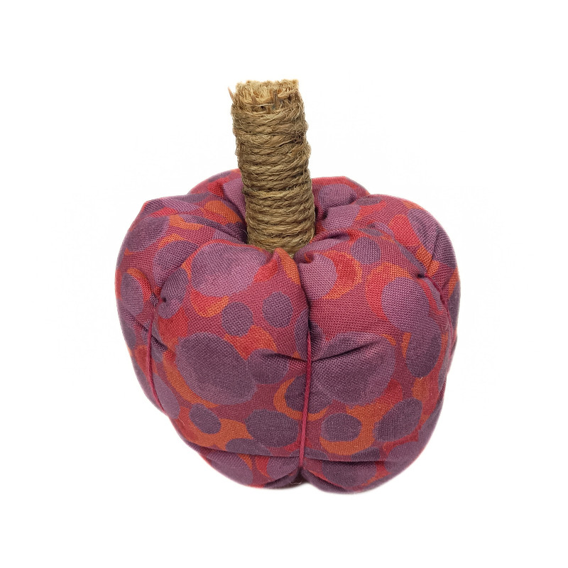 Plum & Rust Scented Fabric Pumpkin