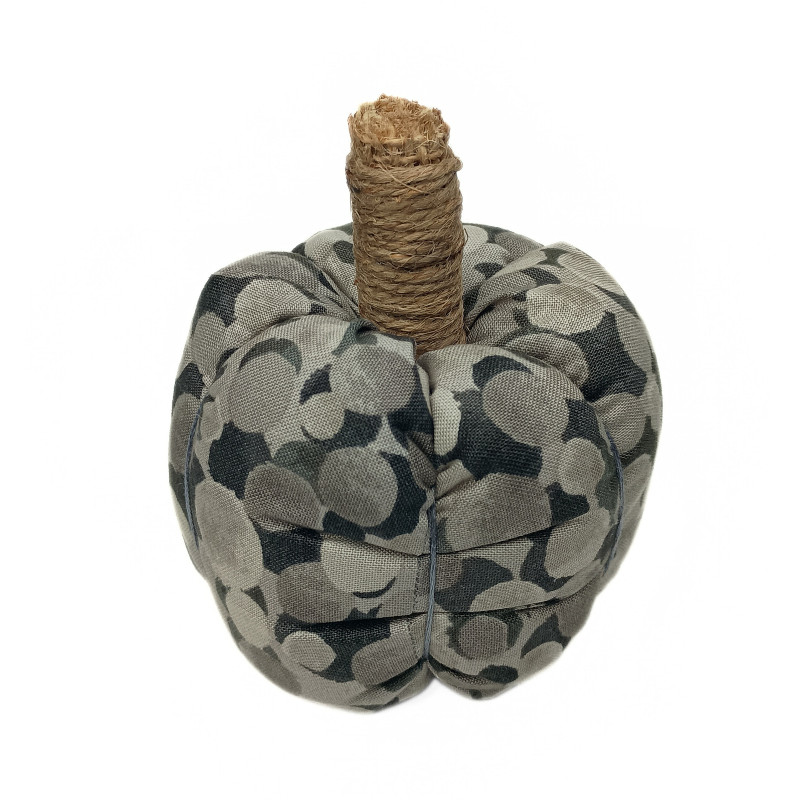 Multi Grey Scented Fabric Pumpkin