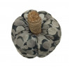 Multi Grey Scented Fabric Pumpkin