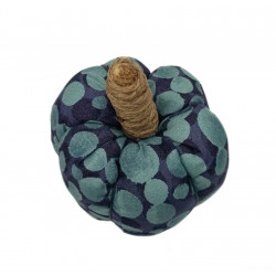 Multi Blue Scented Fabric Pumpkin
