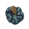 Multi Blue Scented Fabric Pumpkin