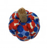 Red, White & Blue Scented Fabric Pumpkin