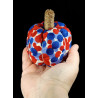 Red, White & Blue Scented Fabric Pumpkin