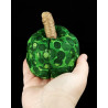 Green Metallic Scented Fabric Pumpkin