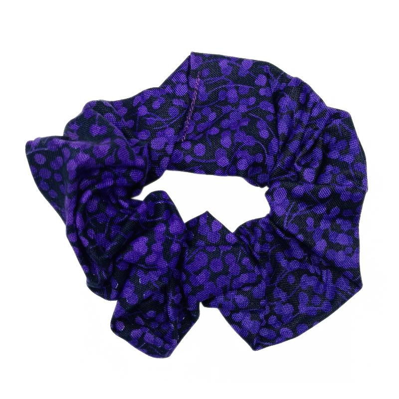 Purple Berry Scrunchie