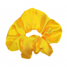 Yellow Satin Scrunchie