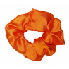 Orange Satin Scrunchie