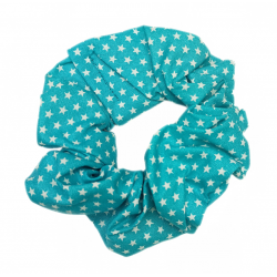 Blue Mini Stars Scrunchie