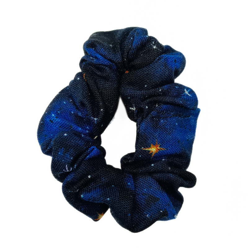 Midnight Sky Mini Scrunchie