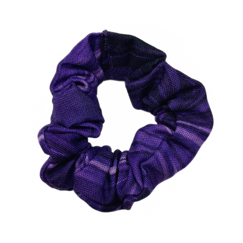 Purple Swirl Mini Scrunchie