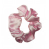 Pink Satin Mini Scrunchie