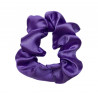 Purple Satin Mini Scrunchie