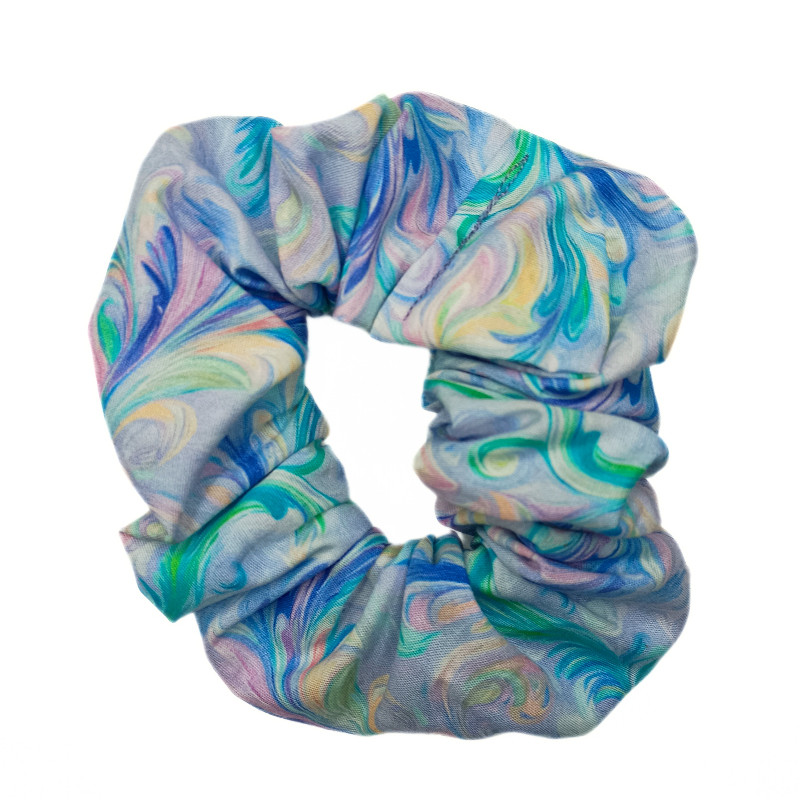 Lilac Swirl Scrunchie