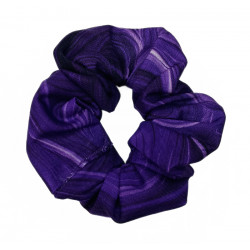 Purple Swirl Scrunchie