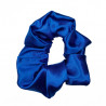 Royal Blue Satin Scrunchie