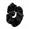 Black Satin Scrunchie