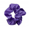Purple Satin Scrunchie