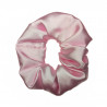 Pink Satin Scrunchie