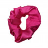 Hot Pink Satin Scrunchie