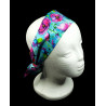 Watercolour Flowers Self Tie Headband