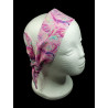 Pink Swirl Self Tie Headband
