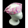 Pink Swirl Self Tie Headband