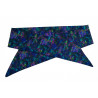Purple Dragon Scales Self Tie Headband