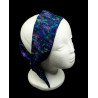 Purple Dragon Scales Self Tie Headband