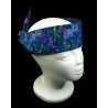 Purple Dragon Scales Self Tie Headband