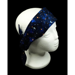 Midnight Sky Self Tie Headband