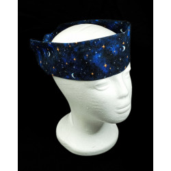 Midnight Sky Self Tie Headband