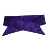 Purple Swirl Self Tie Headband