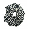 Chequered Flag Mega Scrunchie