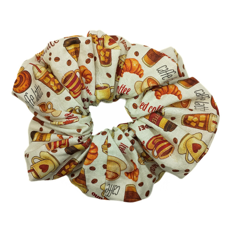 Continental Coffee Mega Scrunchie