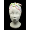 Rainbow Cockadoodle Self Tie Headband