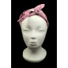 Christmas Pink Gonks Self Tie Headband