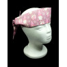 Christmas Pink Gonks Self Tie Headband